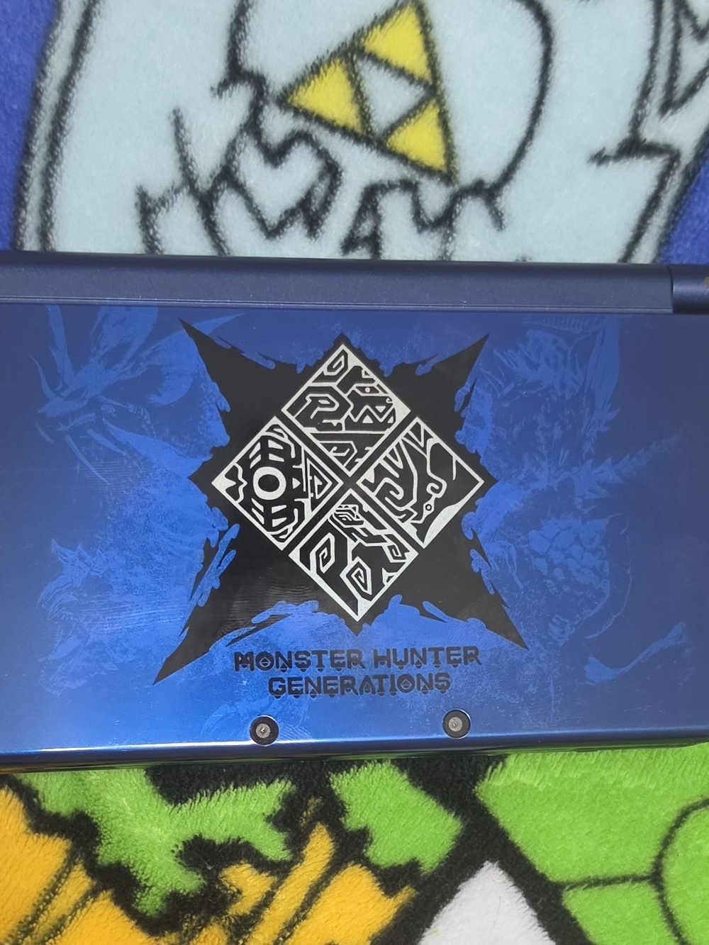 Monster Hunter Generations Special Edition New 3ds xl - Blue